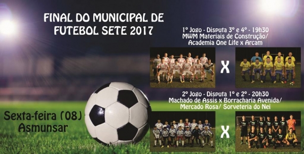O primeiro jogo será a disputa de 3º e 4º lugar entre as equipes MWM Materiais de Construção/ Academia OneLife e Arcam