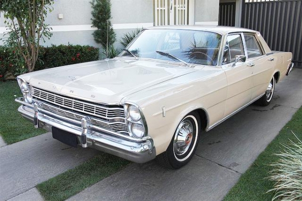 O Galaxie 500 brasileiro era um sonho de consumo da alta sociedade (foto: Divulgação)