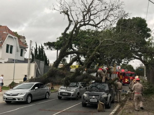Apesar do susto, não houve feridos na ocorrência. (Foto: Setran)