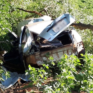 Acidente aconteceu na BR-468, em Bom Progresso. Feridos estão no hospital de Três Passos. (Foto: Luis Carlos Pez /Três Passos News)