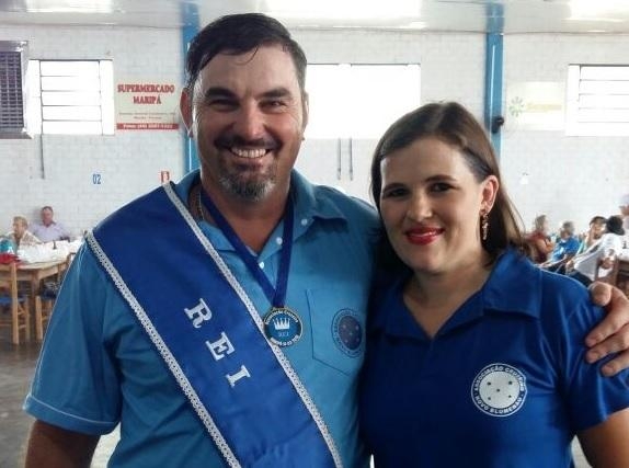 Marcos Jose Ullmann e a esposa Eliane Schneider da Distribuidora Joia do Oeste. (Foto: Divulgação)