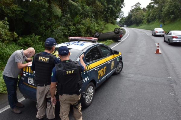 Ao longo de seis dias de Operação Carnaval, entre a última sexta-feira (9) e ontem (14), nove pessoas morreram em rodovias federais do estado. (Foto: PRF)