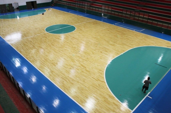 O investimento para a troca do piso foi feito com recursos próprios totalizando cerca de R$ 400.000,00.(Foto: Assessoria)