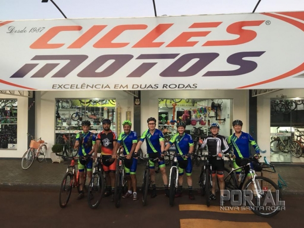 Equipe de Nova Santa Rosa. (Foto: Portal Nova Santa Rosa)