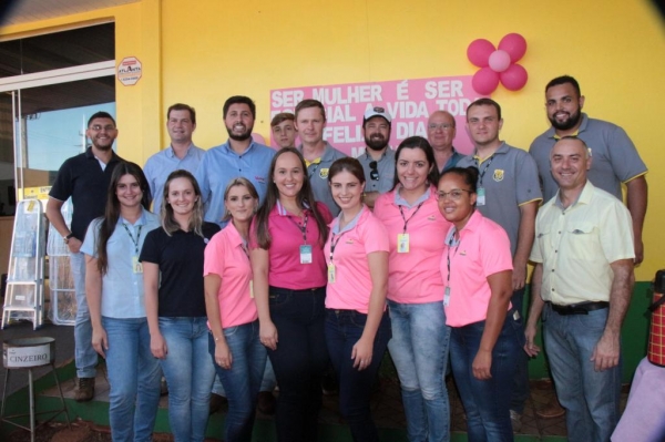 Equipe Copagril no Dia de Negócios.(Foto: Portal Nova Santa Rosa)