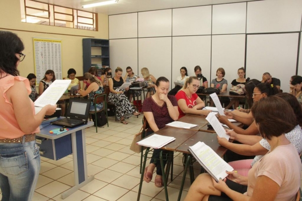 O evento aconteceu na Escola Municipal Getúlio Vargas. (Foto: Assessoria)