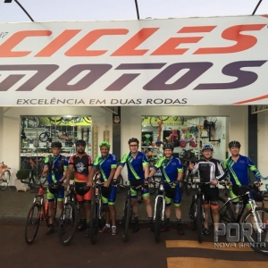 Saída dos atletas na sexta-feira. (Foto: Colaborador)