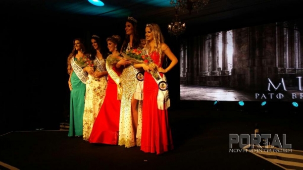 a Miss Pato Bragado foi Louize Andressa Eggers Scheneider.(Foto: Marechal News)