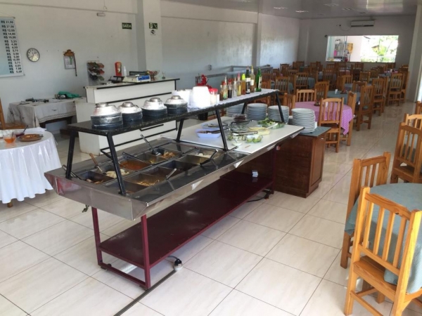 Restaurante e Churrascaria Aquarius. (Foto: Portal Nova Santa Rosa)