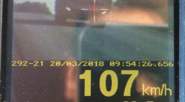 A operação foi realizada também ontem onde mais de 80 motoristas foram multados.(Foto: PRE)