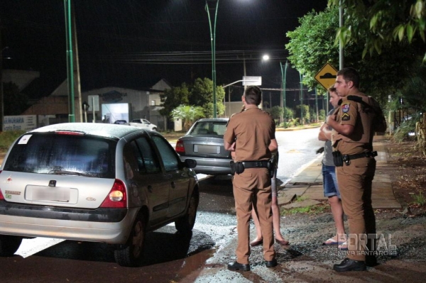 A PM foi acionada. (Foto: Portal Nova Santa Rosa)