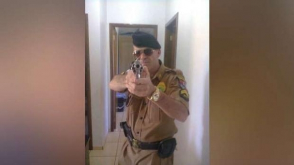 O policial era pai de três filhos e a esposa estava grávida. (Foto: Catve)