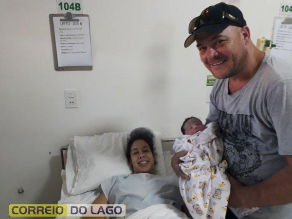 Foram três meninas e um menino,. (Foto: Correio do Lago)