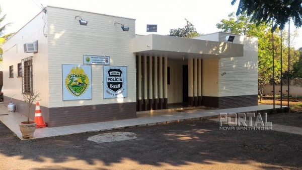 O caso foi registrado neste sábado. (24). (Foto: Portal Nova Santa Rosa)