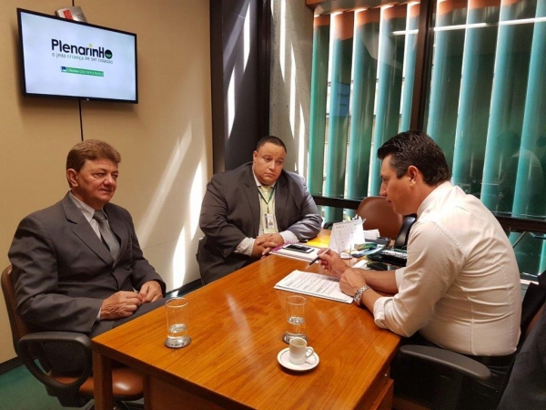 O prefeito esteve na Capital Brasília. (Foto: Divulgação)