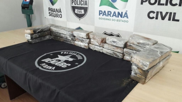 O suspeito era condutor de um Honda Civic. (Foto: CGN)