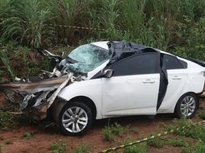 Paranaenses morrem em acidente no Mato Grosso (Foto: Goio News )