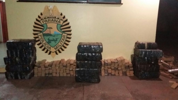 Os policiais em patrulhamento na região realizaram a apreensão (Foto: PM)