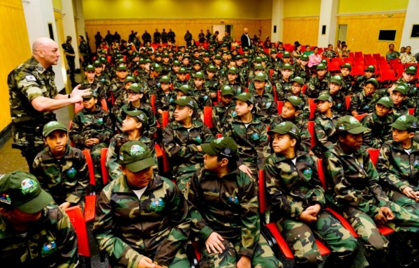  Foram formados nesse evento 120 alunos. (Foto: Polícia Ambiental)