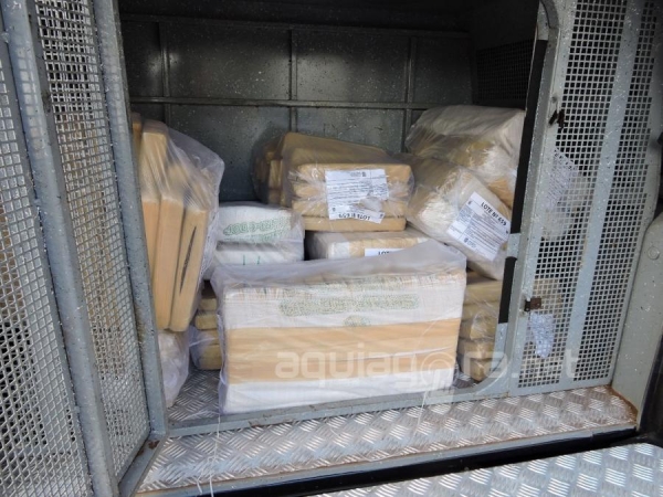 Maconha é incinerada em Marechal Rondon (Foto: Jones Souza/AquiAgora.net )