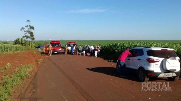 Rodovia entre São Luiz do Oeste a Toledo. (Anderson Prebianca/RICTV)