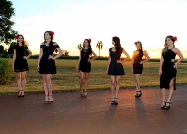 . O concurso de beleza visa eleger a mais bela nova-santa-rosense. (Foto: Divulgação)