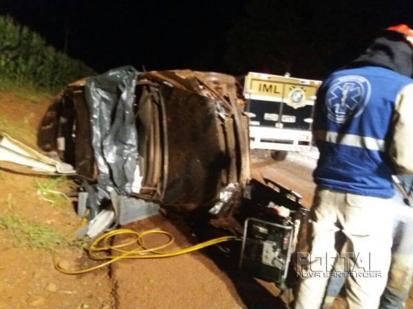 O acidente teve uma vítima fatal (Foto: Divulgação)