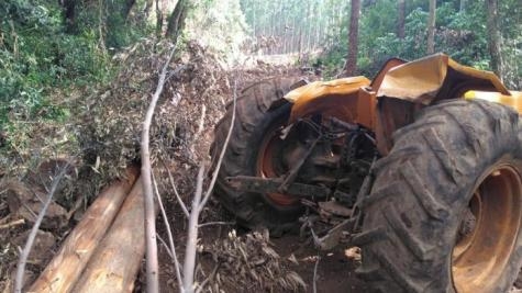  vítima morreu quando era levada pelos bombeiros ao hospital.(Foto: Divulgação)