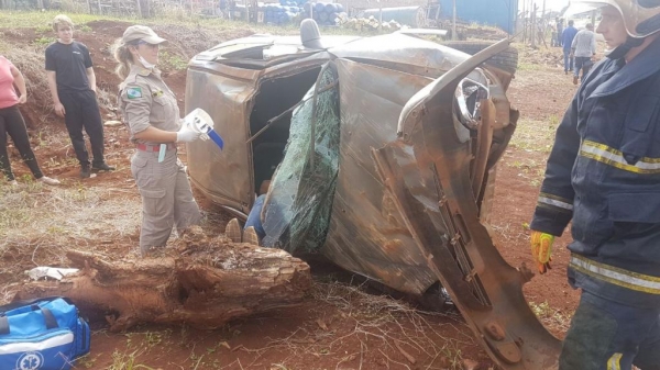 Após o socorro, ele foi encaminhado a um hospital particular. (Foto: CGN)