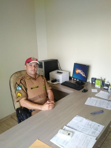 Sgt De Souza assume o posto da Policia Rodoviária Estadual de Marechal Rondon