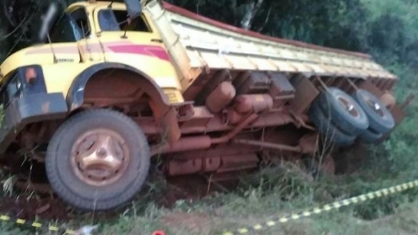 Rondonense morre em acidente após mal súbito próximo a Dois Vizinhos (Foto: José Carlos de Souza )