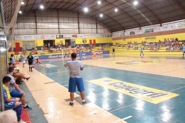 Nova Santa Rosa em quadra pela 3ª rodada. (Foto: Portal Nova Santa Rosa)