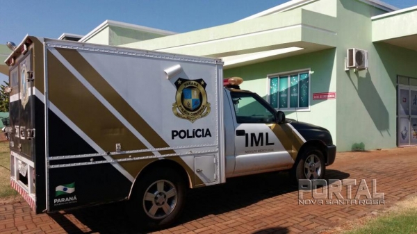 O IML recolheu o corpo. (Foto: Marechal News)