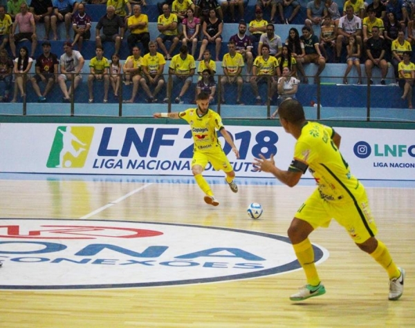 Copagril Futsal enfrenta a Intelli hoje pela Liga Nacional (Foto: Divulgação )