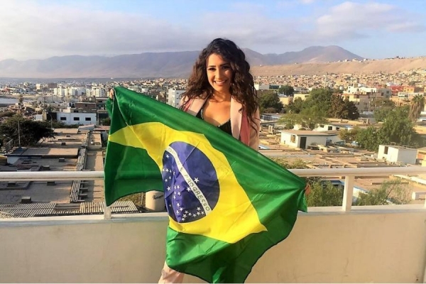 Miss Santa Helena participará de concurso no Peru (Foto: Divulgação )