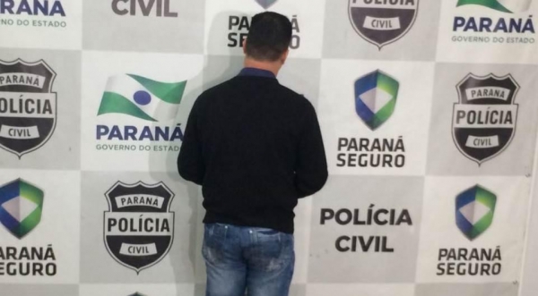 O suspeito permanece preso à disposição da Justiça.(Foto: Banda B)