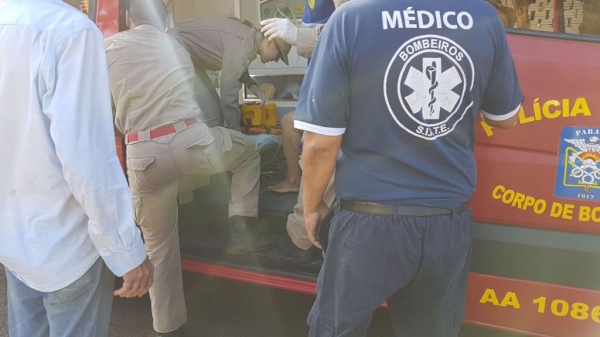 Os socorristas e médico do Siate foram mobilizados . (Fotos: CGN)