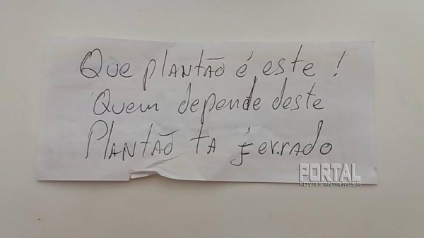 O bilhete foi deixado por um cliente. (Foto: Divulgação)