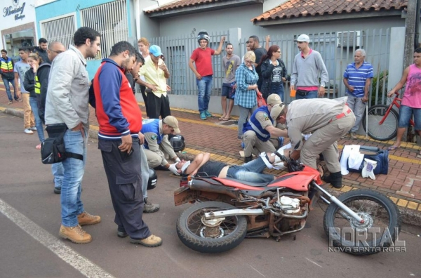 O acidente deixou duas vítimas. (Foto: Bogoni)