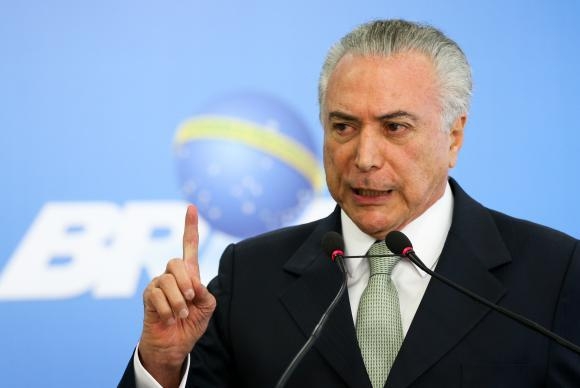 Temer falou que uma \