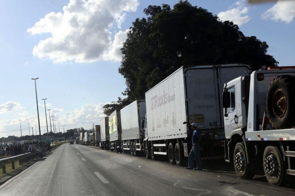 O tabelamento do frete foi uma das reivindicações da greve dos caminhoneiros (Foto: Valter Campanato/Agência Brasil )