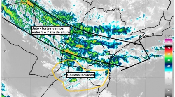 A menor temperatura foi em General Carneiro, de 5,9°C. (Foto: Tarobá News)