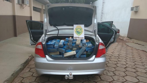 Uma pessoa foi detida. (Foto: BPFRON)