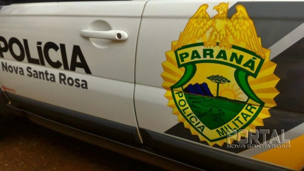 A PM recuperou o aparelho. (Foto: Portal Nova Santa Rosa)