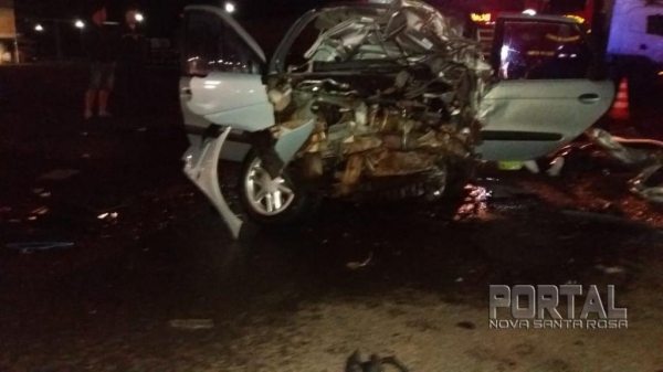 A vitima fatal foi identificada como Luis Antônio Hesper de 46 anos. (Fotos: Marcio Cerny)