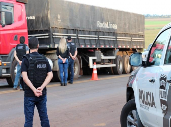 A operação ocorre há alguns dias em toda a região oeste do estado(Fotos: Xeretando)