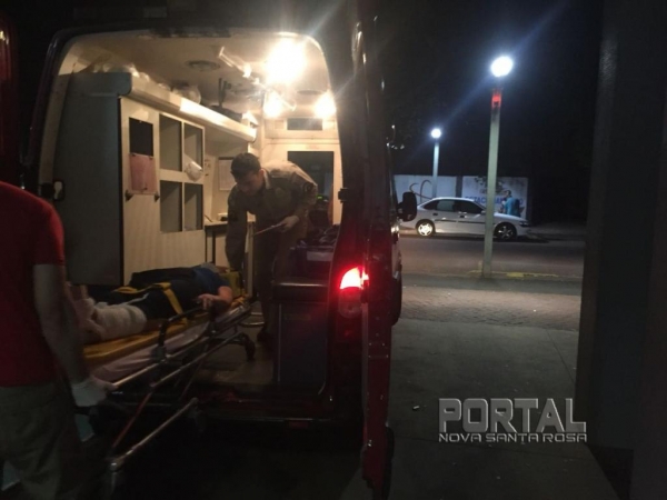 A rondonense foi encaminhada para atendimento médico. (Foto: Marcio Cerny)