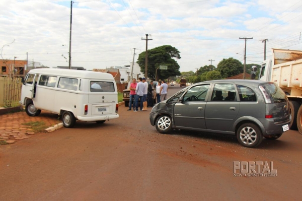 Não houve feridos. (Fotos: Portal Nova Santa Rosa)