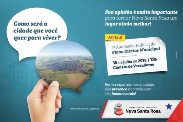A audiência será às 19h na Câmara de Vereadores. (Foto: Assessoria)