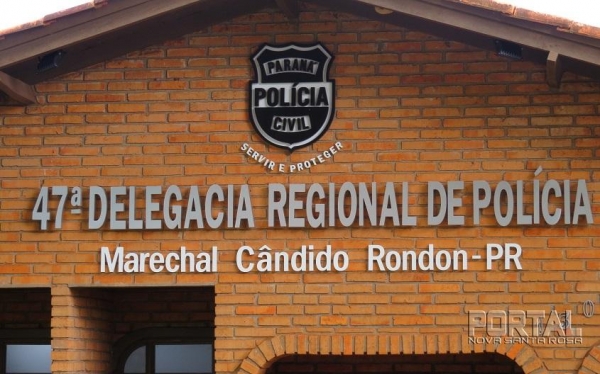 Delegacia de Marechal Rondon. (Foto: Arquivo)